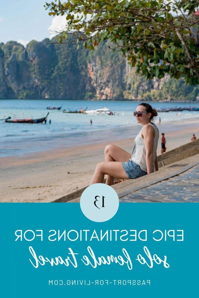 Solo female travel inspiration – beach and longtail boats