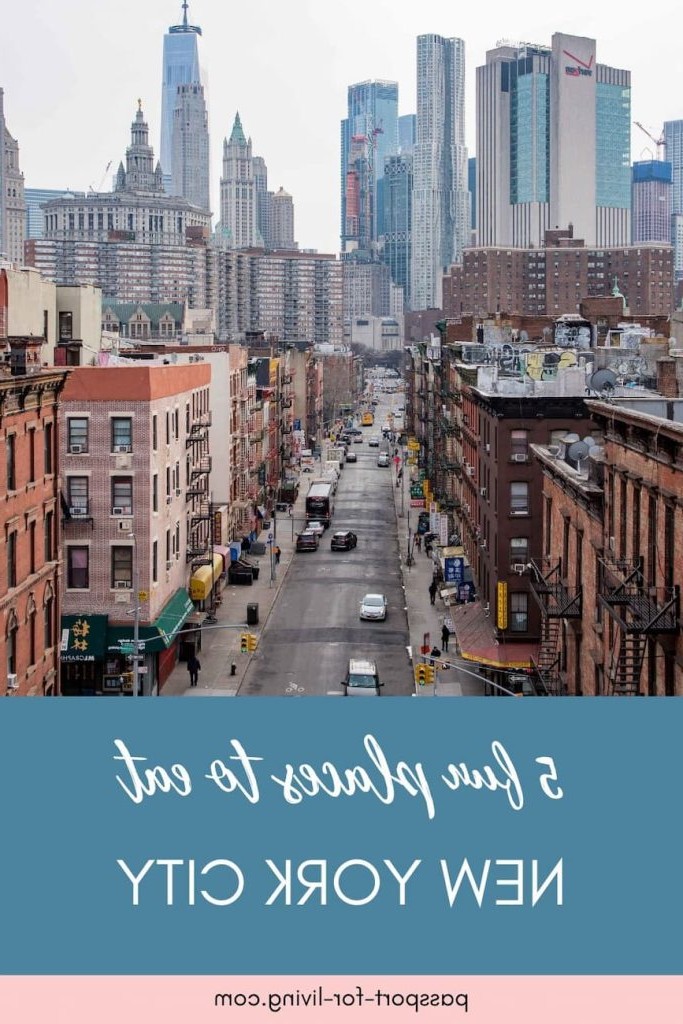 Grand Central interior and a glowing NYC skyline with text overlay: Best Places to Eat & Drink New York City.