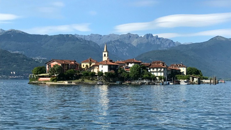 Lake Maggiore near Stresa, Italy