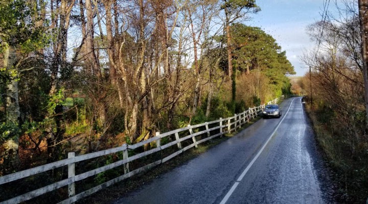 Highway during a solo road trip